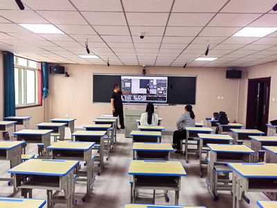 礼泉实验中学录播教室建设