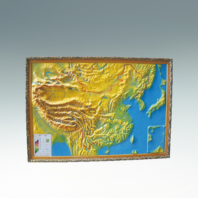 34024-中国立体地形模型-30410001101-中国立体地形模型